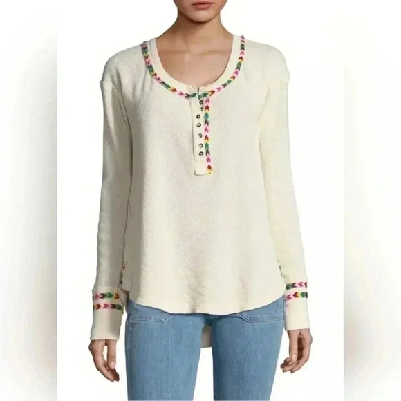 Free people rainbow thermal xs - Picture 1 of 7